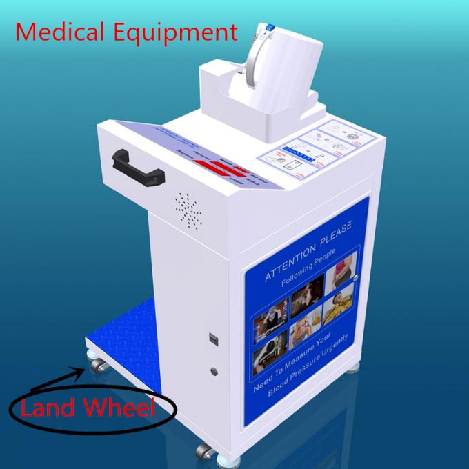 Máquina de la presión arterial de Digitaces del autoservicio con la impresora térmica de fichas
