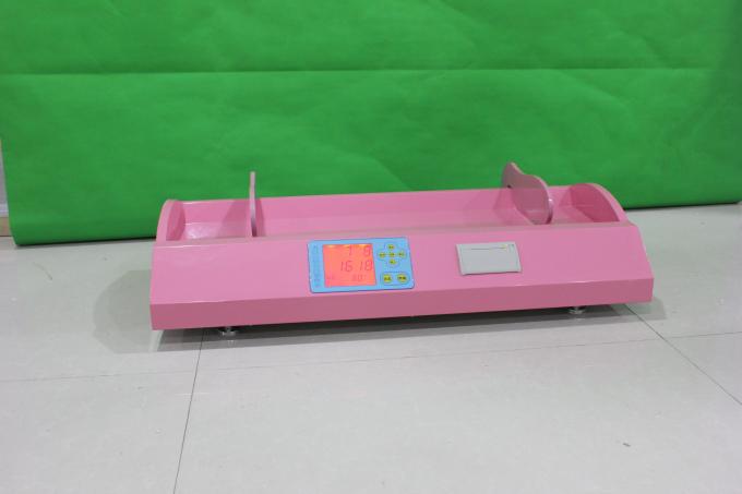 DHM - escala del peso de la altura de 3001B UltrasonicBaby con color del rosa de la exhibición del LCD