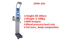 China Balanza de la altura profesional con el analizador de las grasas de cuerpo y la presión arterial compañía