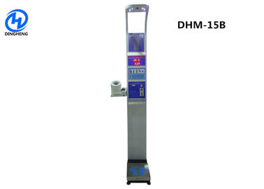 Metro de la presión arterial de DHM-15B con la escala digital del peso corporal de la escala de la salud de la altura y del peso de la máquina de moneda