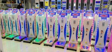 coin operated weighing scales with LED Dislay and voice broadcast